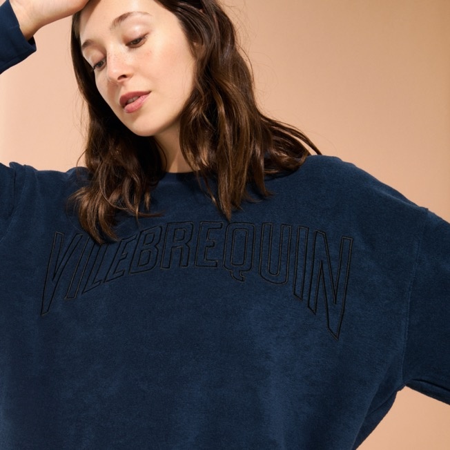 Unisex Terry Crew Neck Sweater - 6