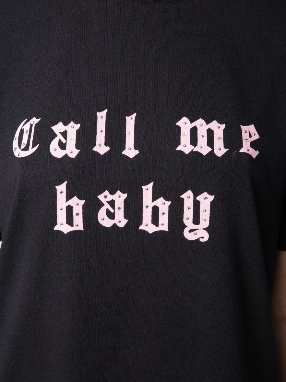 slogan-print T-shirt - 7
