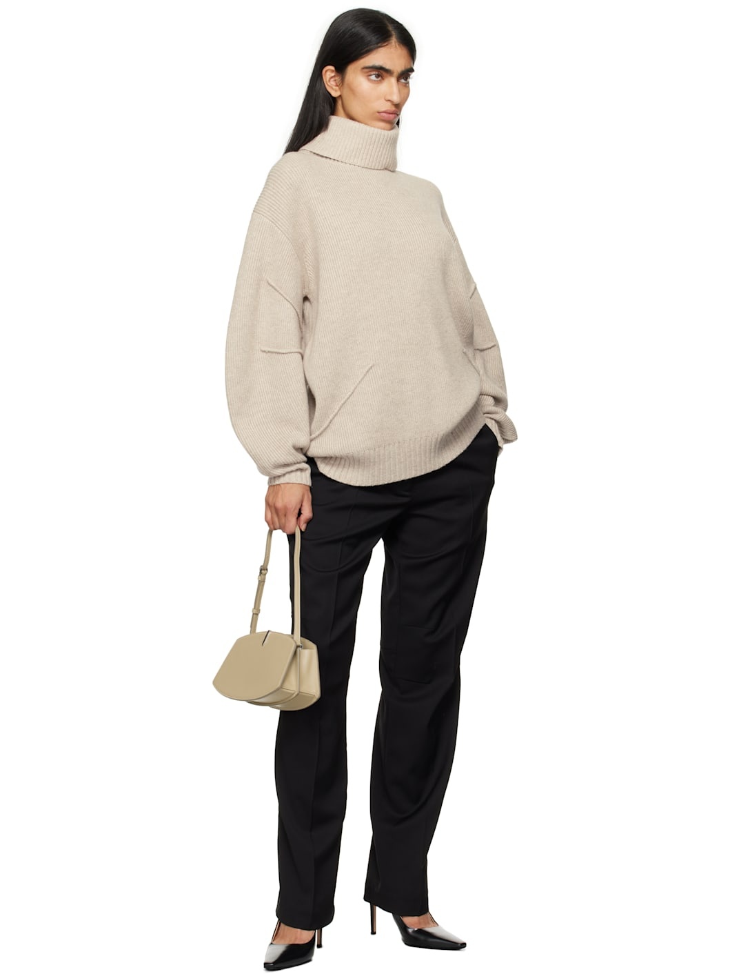 Beige Florence Shoulder Bag - 4