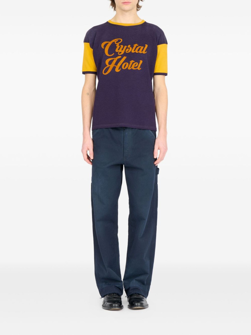 Maison Margiela slogan-print T-shirt outlook