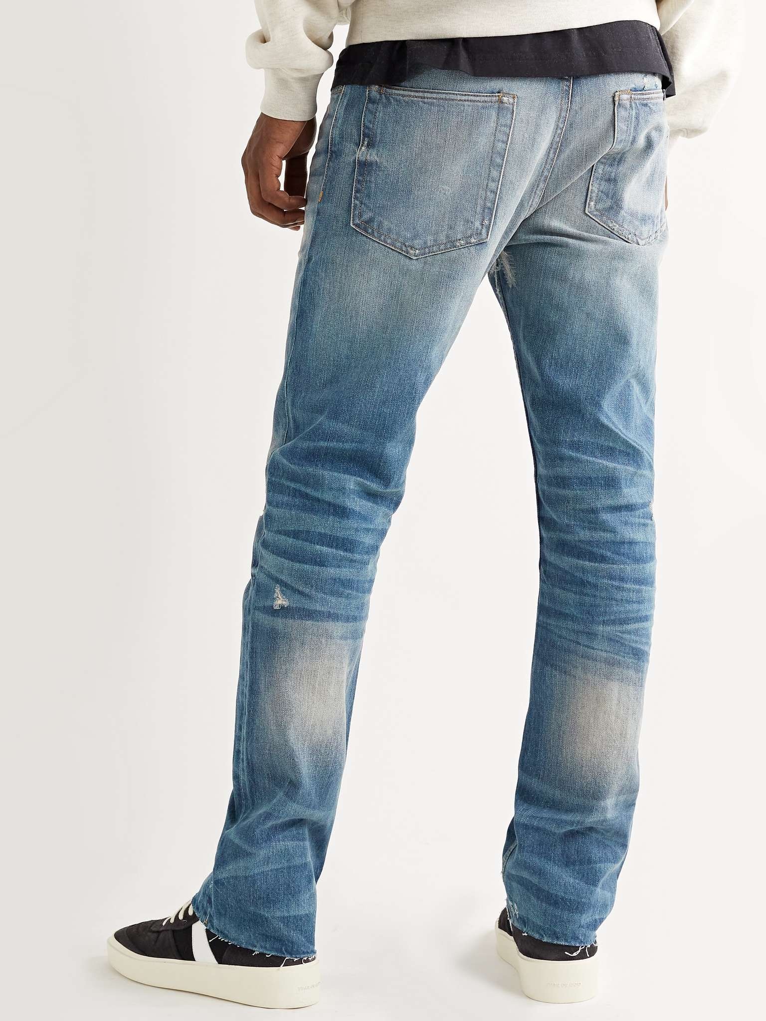 Distressed Denim Jeans - 4