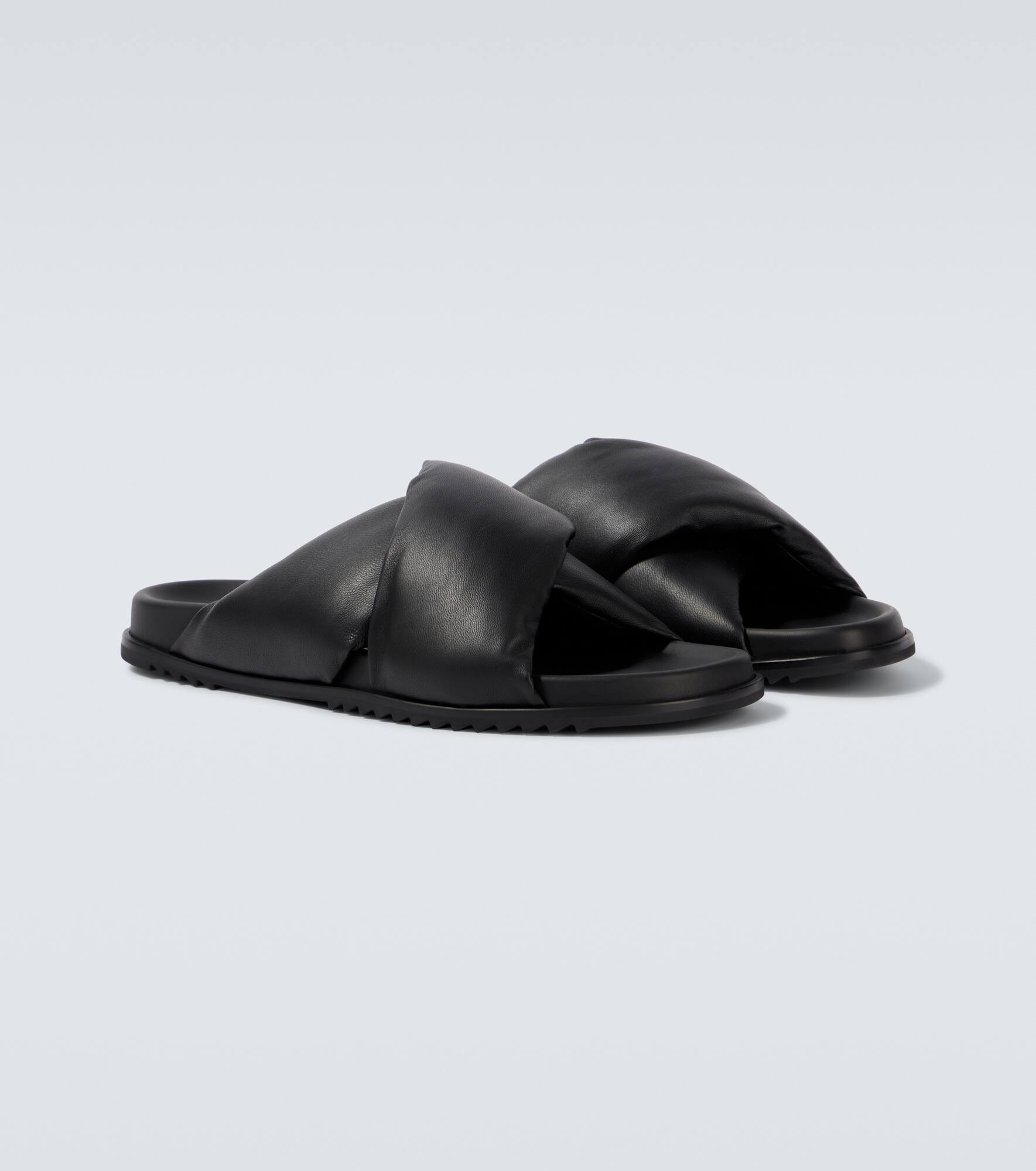 Donut Granola leather sandals - 5