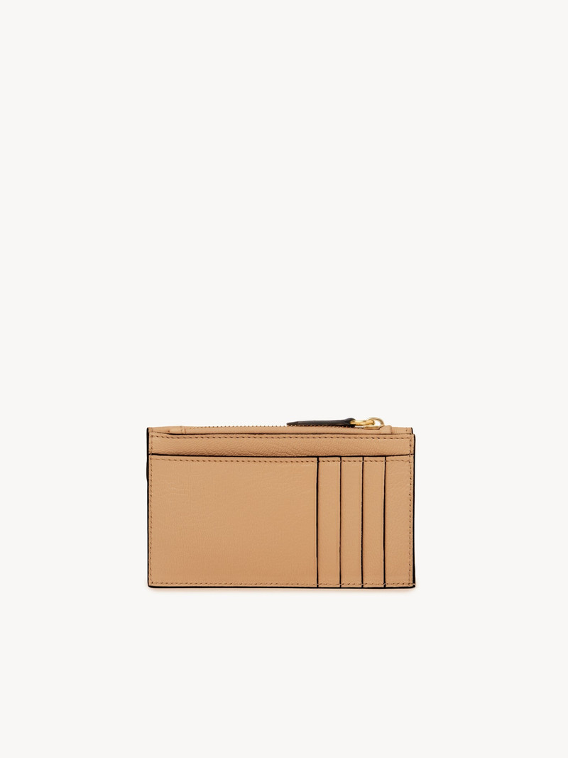 SMALL ENVELOPE PURSE WITH CARD SLOTS IN GRAINED LEATHER 3