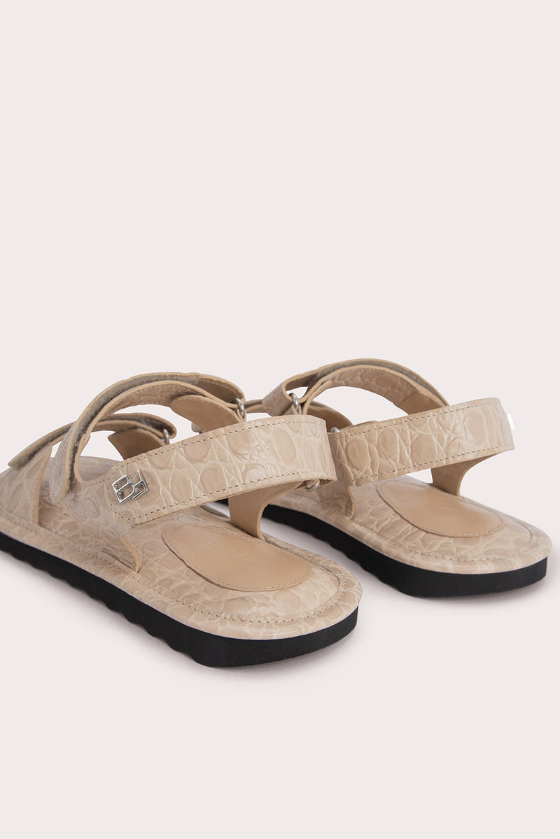 Gideon Kraft Circular Croco Embossed Leather 6