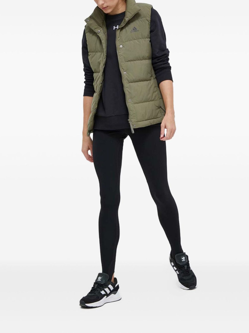 adidas Helionic quilted puffer vest outlook