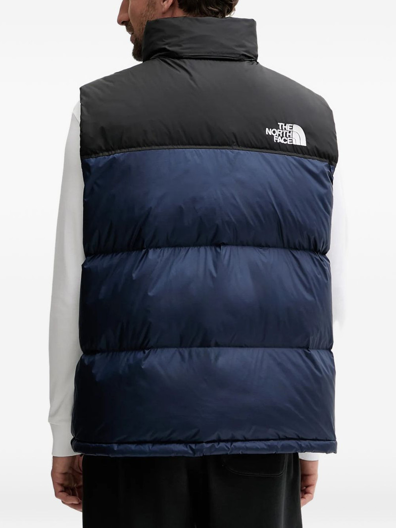Retro Nuptse hooded quilted gilet 3