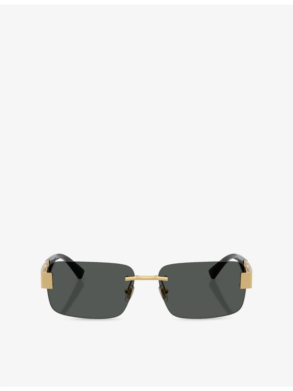 VE2298 Rectangle-Frame Metal Sunglasses - 1