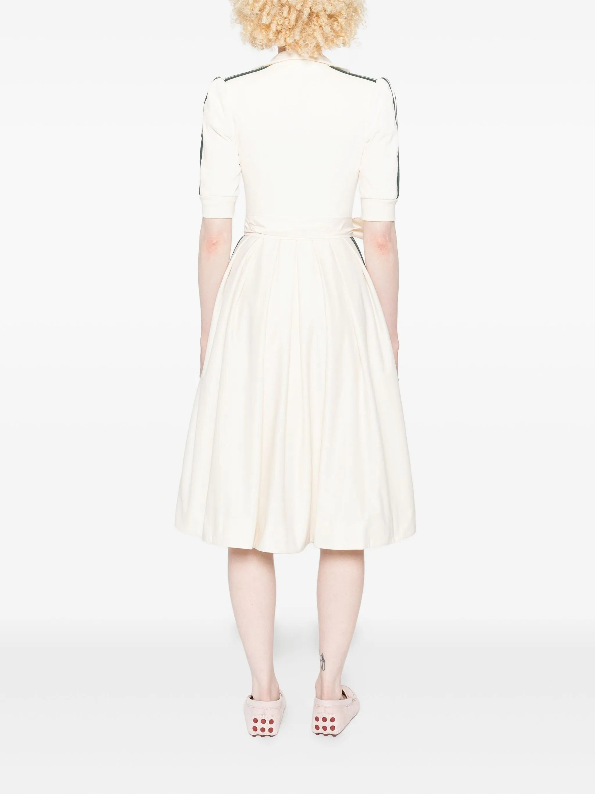 Adidas Three-stripe Zip-front Midi Dress - 5