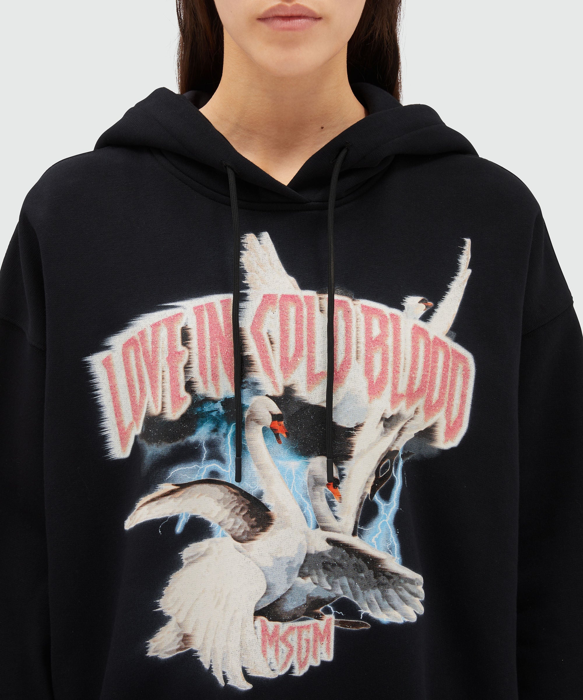 Jersey sweatshirt with graphic print - 5