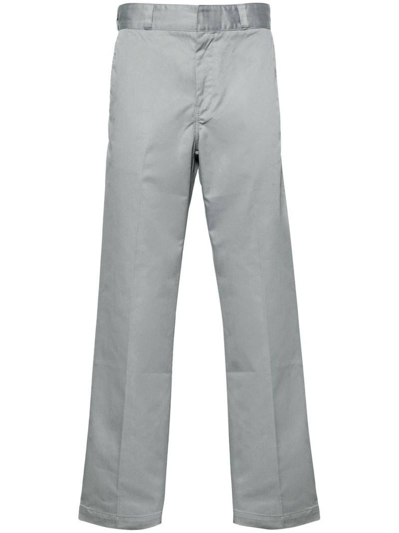 pressed-crease straight-leg trousers 1