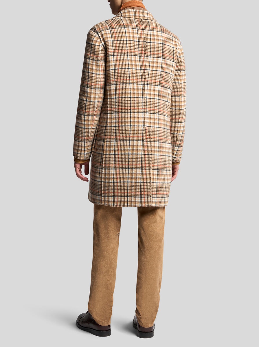 REVERSIBLE WOOL COAT - 6
