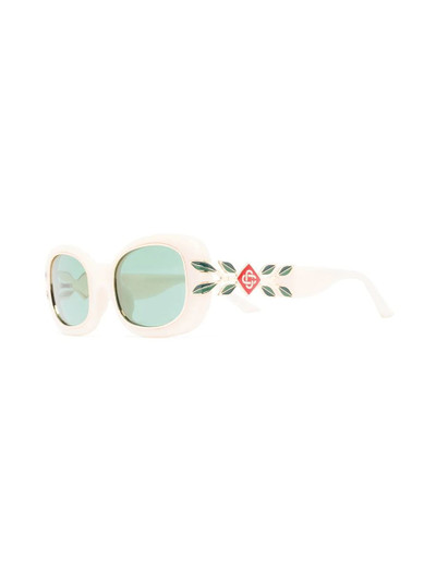 CASABLANCA rectangle-frame sunglasses outlook