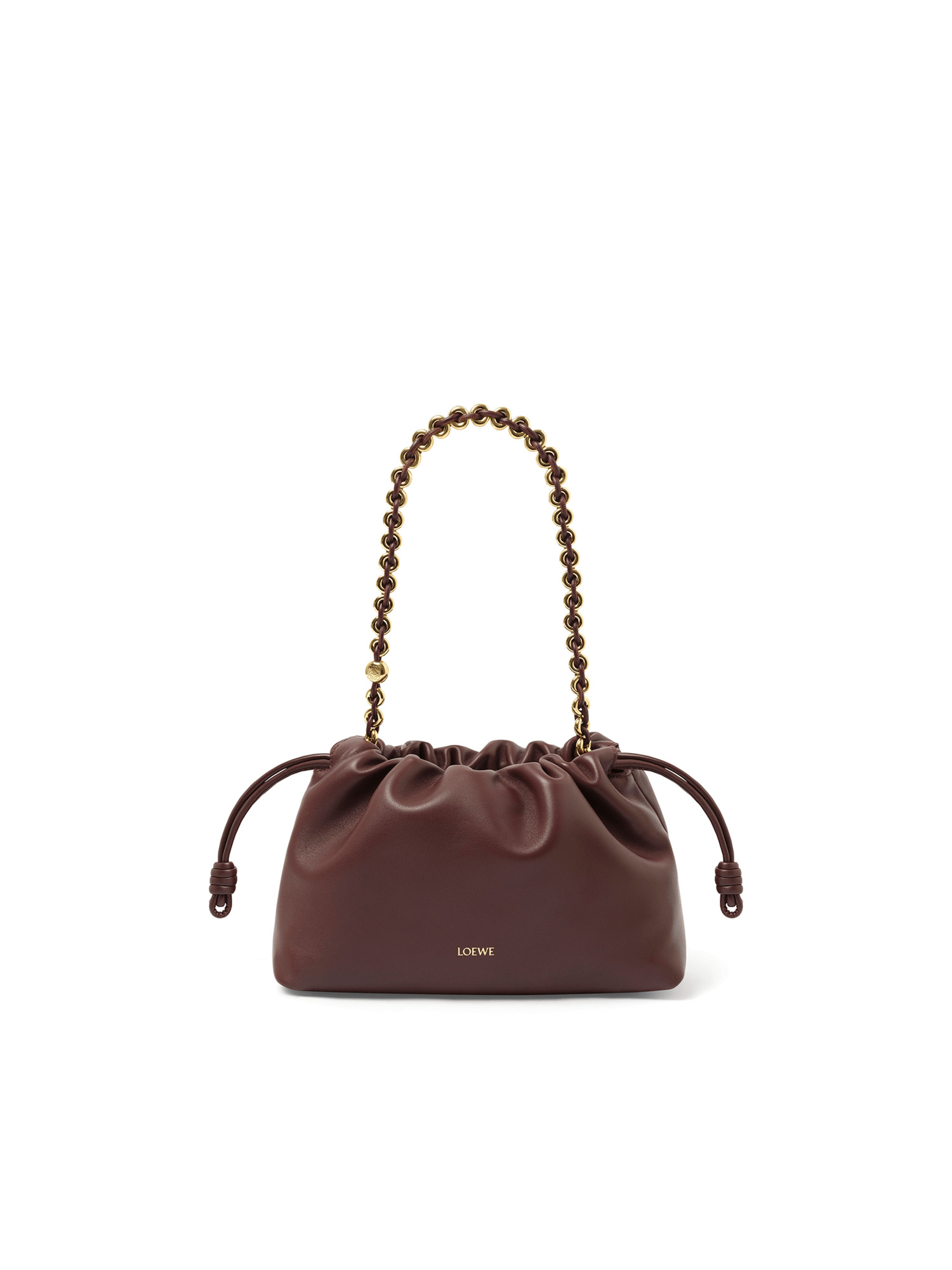 Flamenco Purse in Dark Burgundy - 2