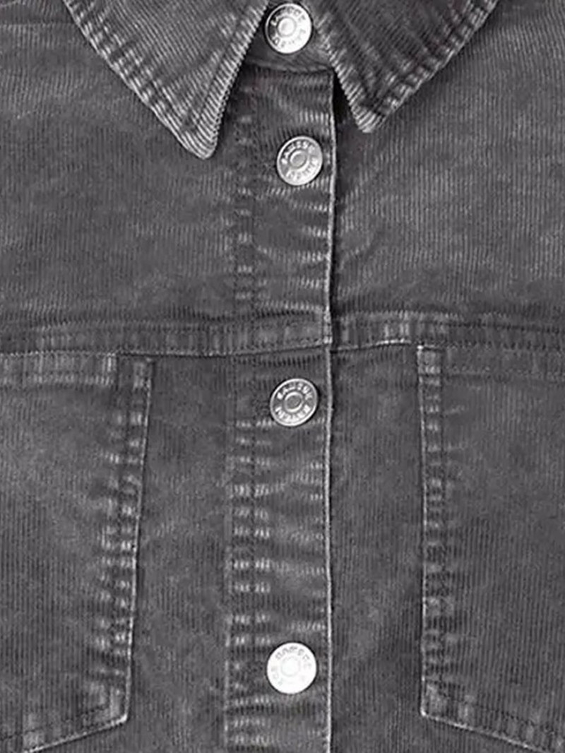 Sasofie corduroy chest-pocket shirt 3
