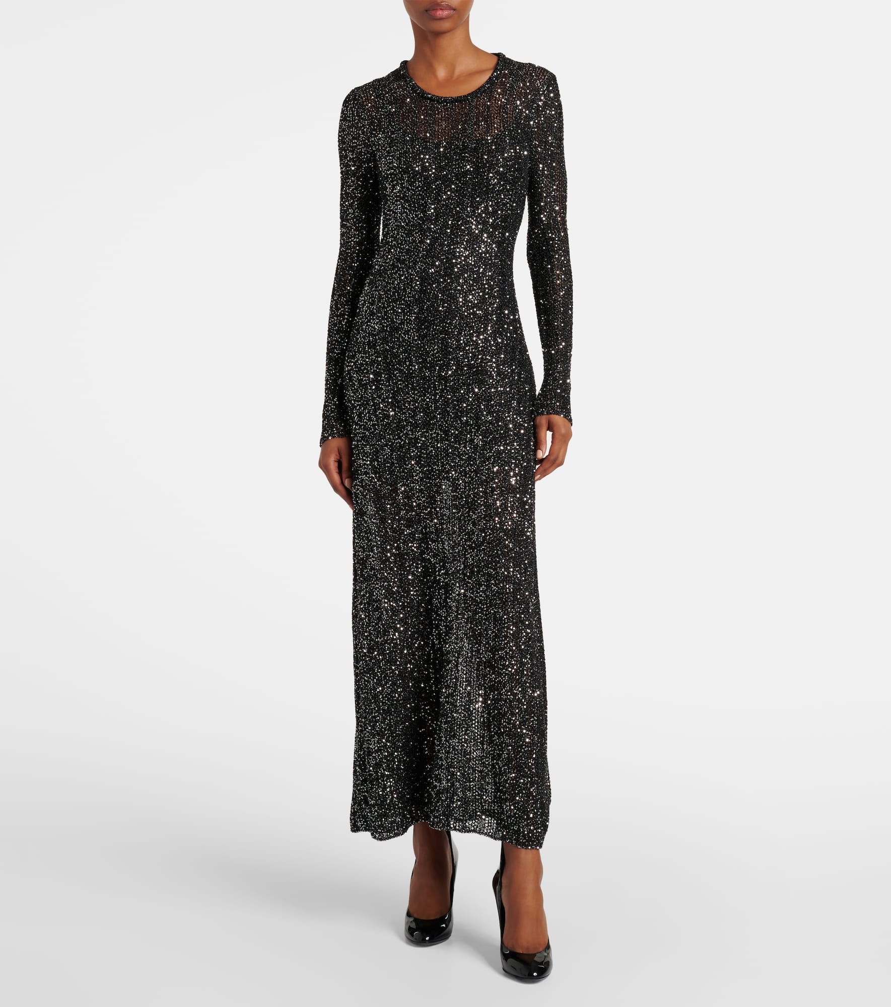 Sequined midi dress - 2
