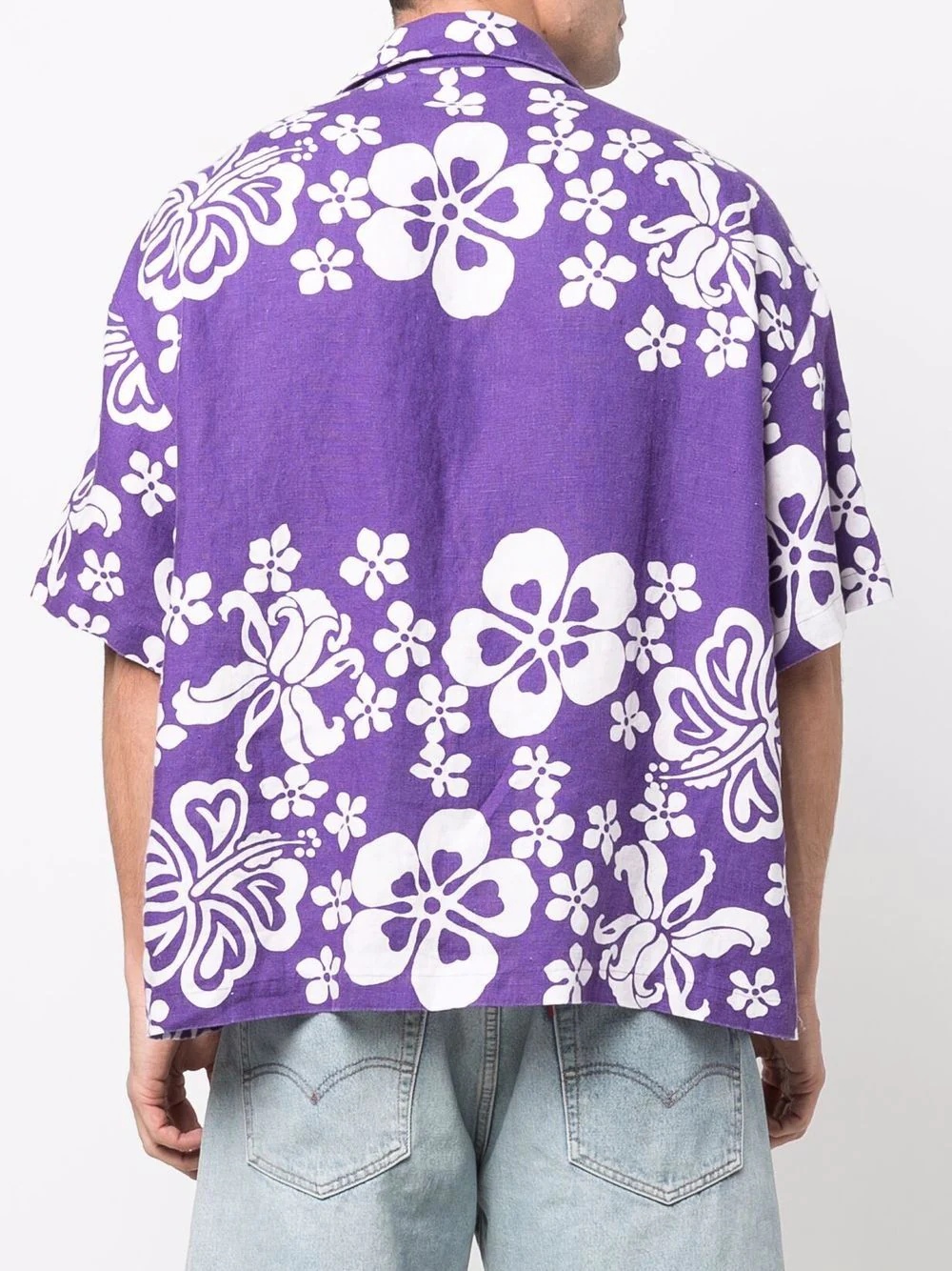 hawaiian-print shirt - 4