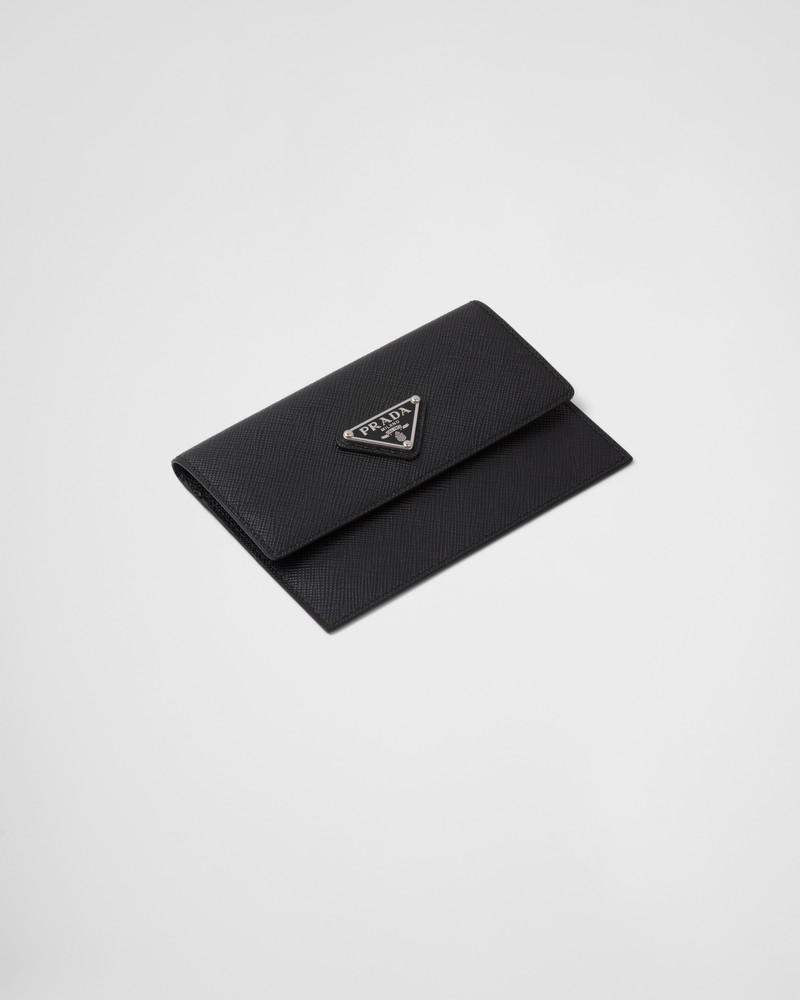 Prada Saffiano leather document holder outlook