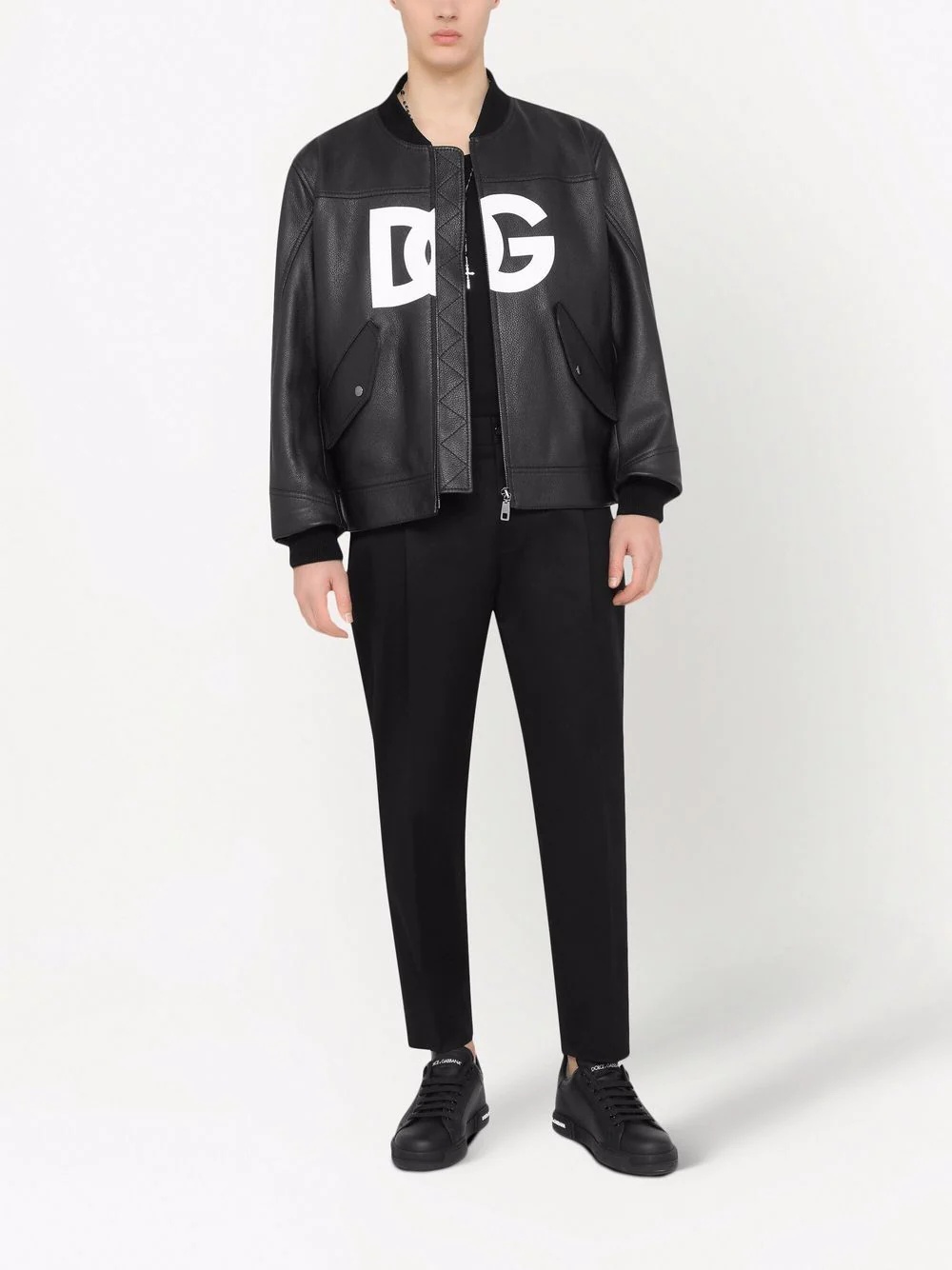 logo bomber jacket - 2