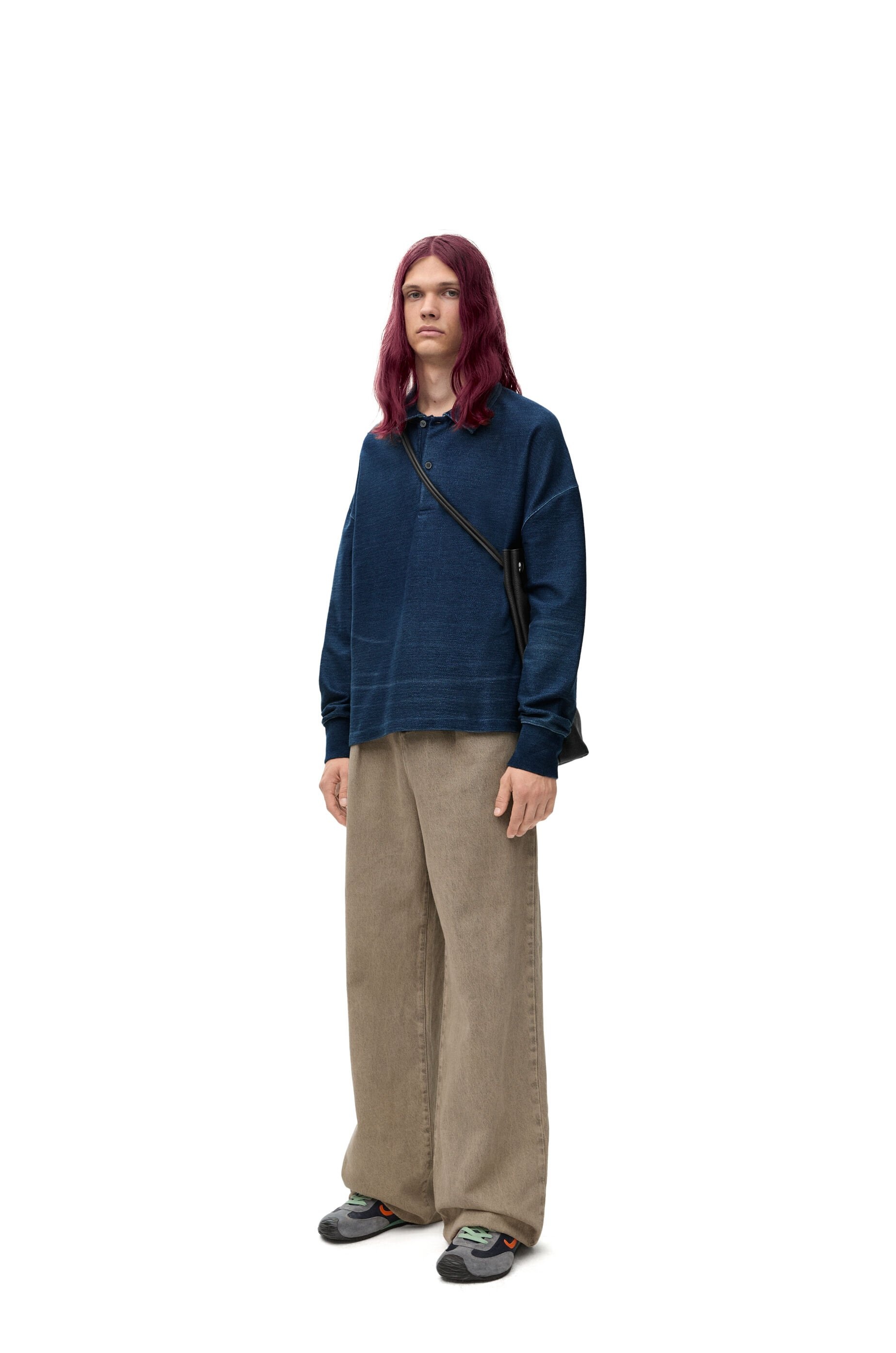 Pleated trousers in denim - 2
