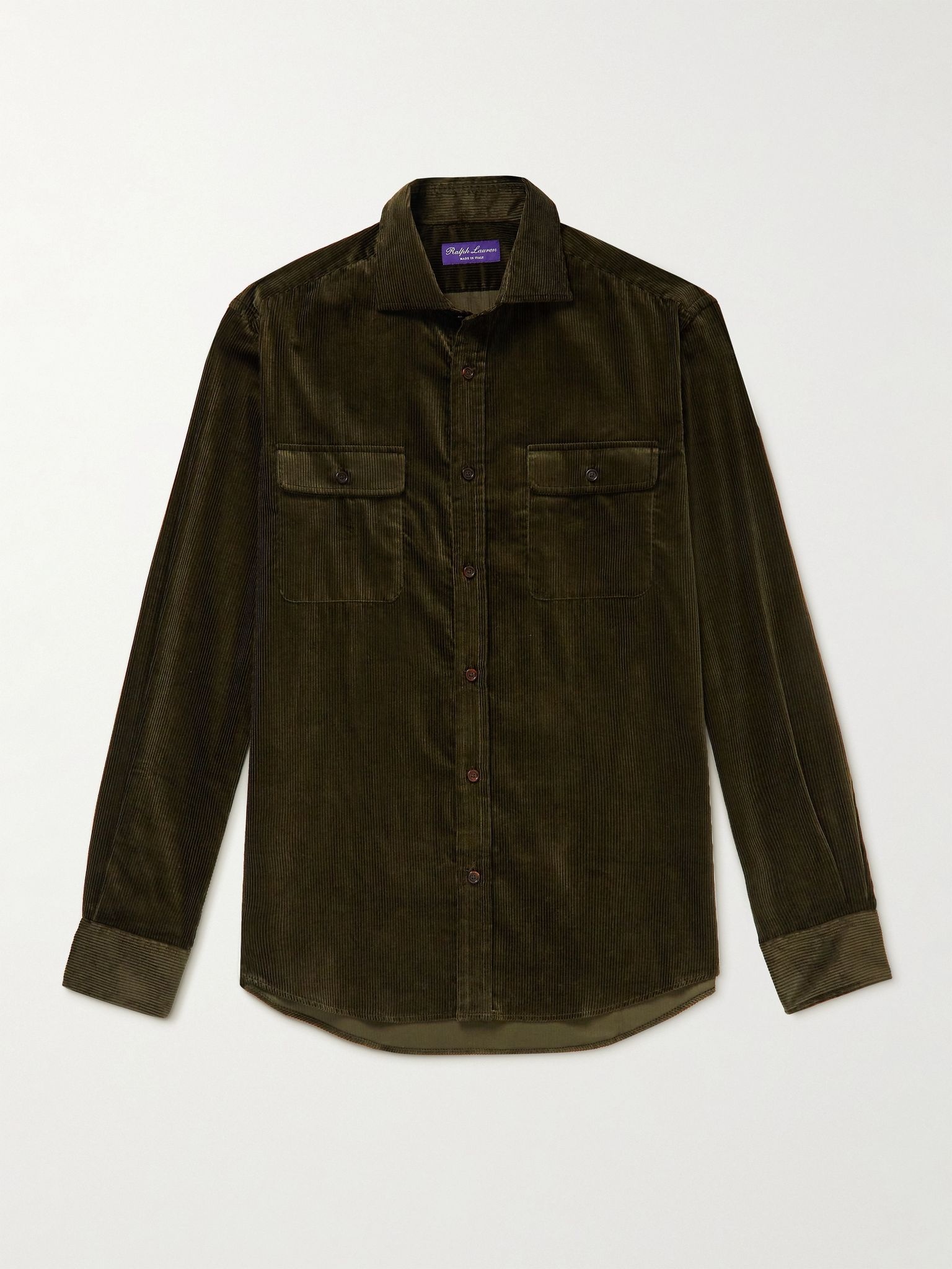 Cotton-Corduroy Shirt - 1