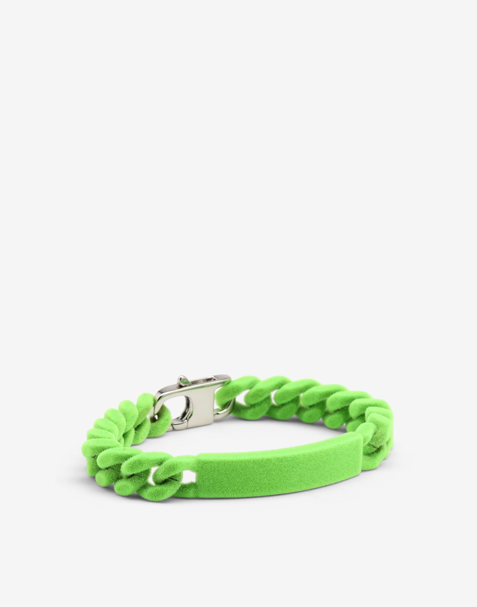 Flocked gourmette bracelet - 2