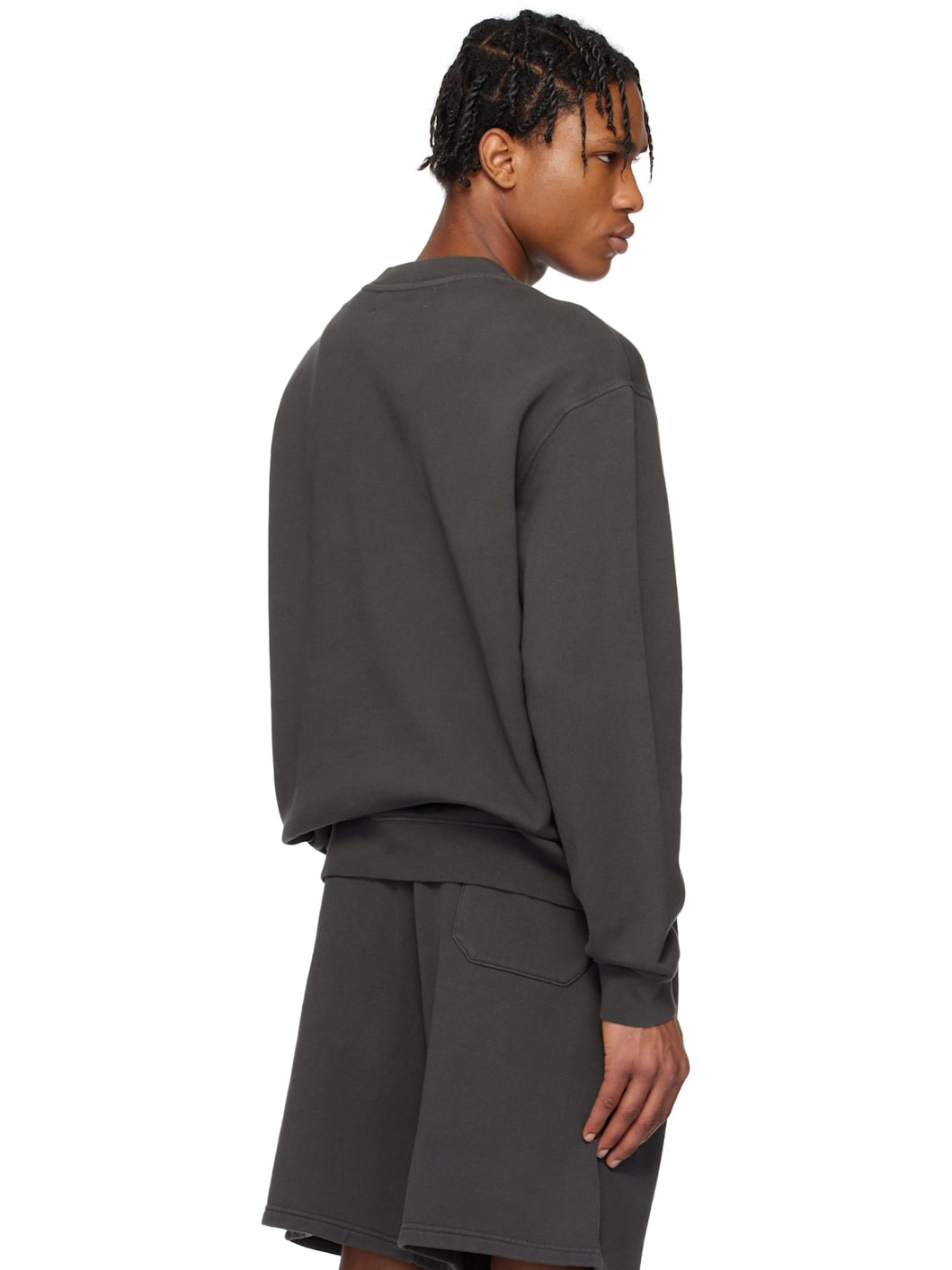 Gray Daily Crew Sweatshirt - 3