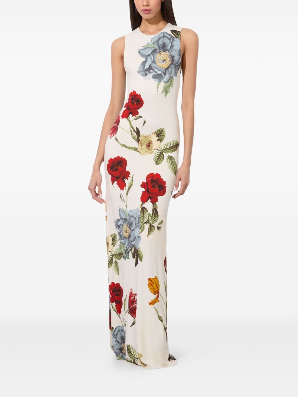 Delora floral-print maxi dress - 2