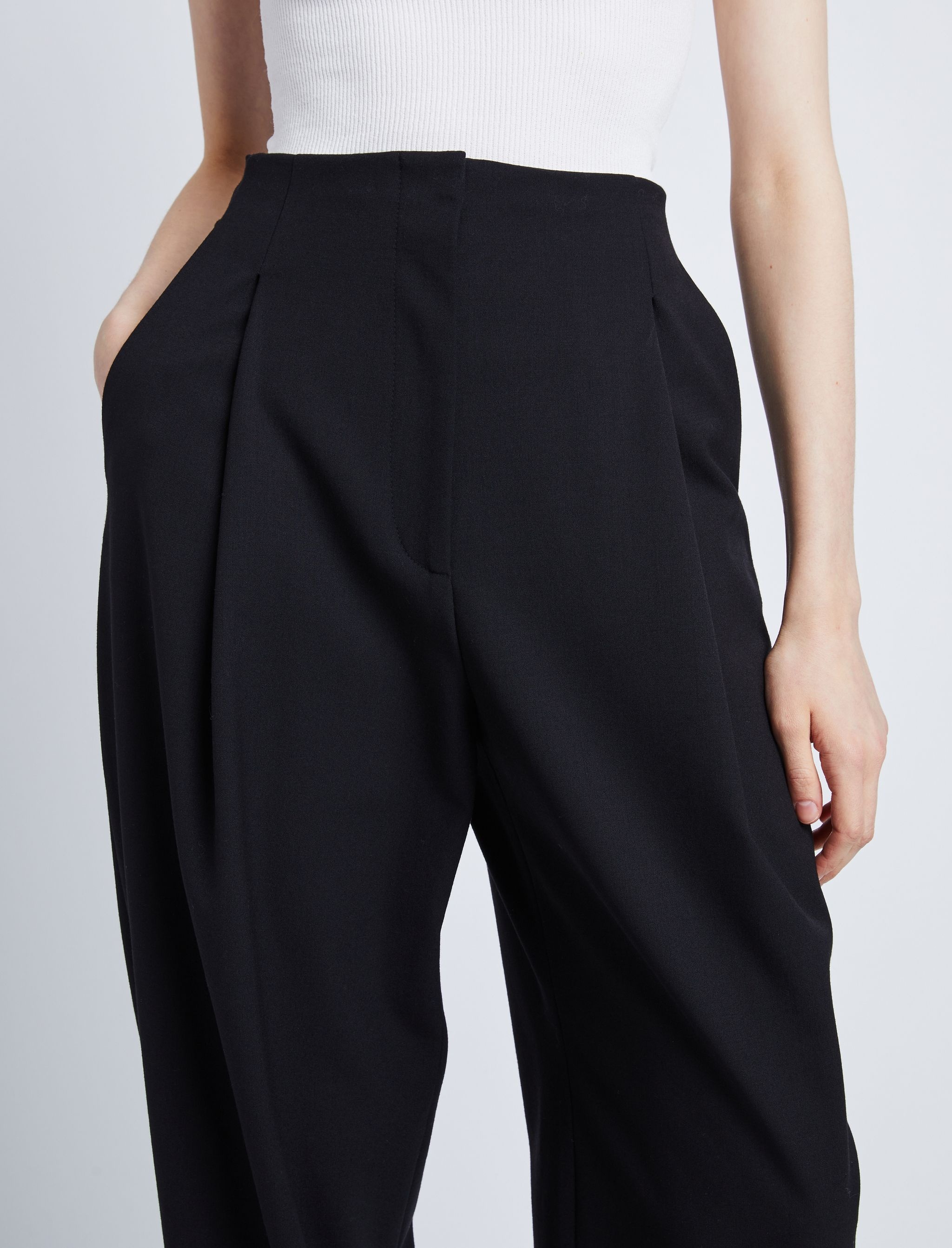 Wool Twill Trousers - 5