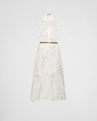 【送料&関税込】Prada Embellished Organza Dress Prada Floral-Embroidered Beaded Organza Dress - Bergdorf Goodman