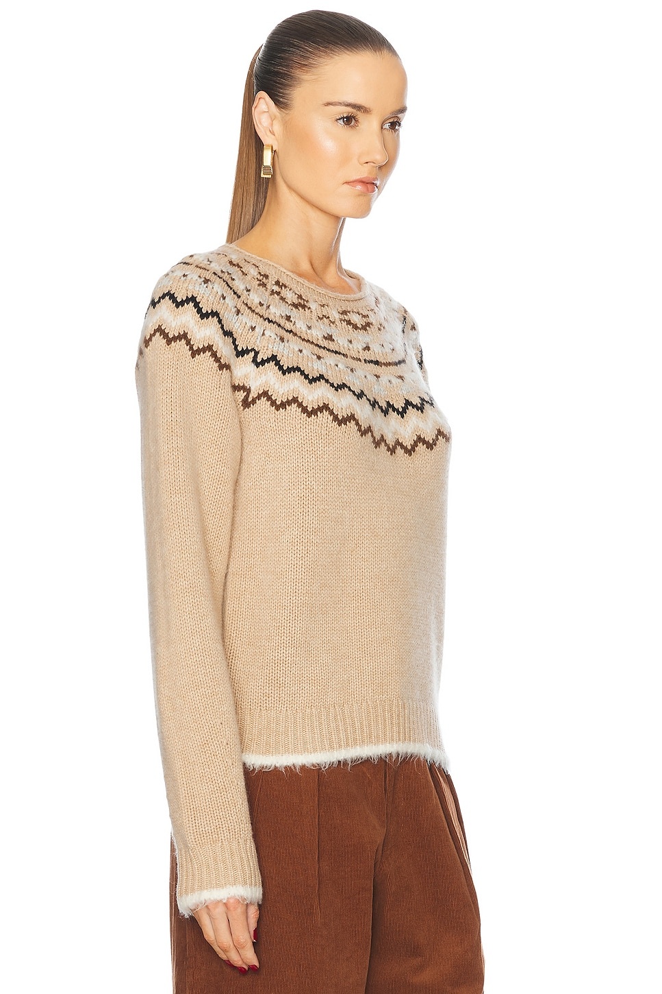 Chalet Cashmere Crew Sweater - 2