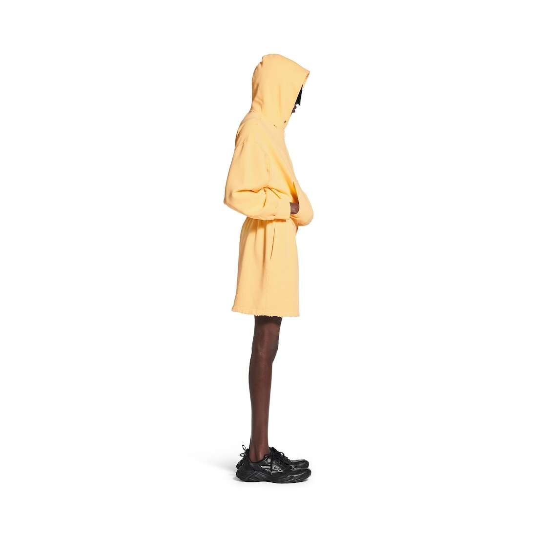 Women's Laurel Classic Sweat Shorts in Yellow - 5