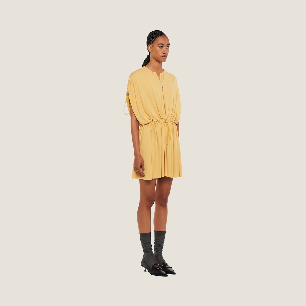 Organzine mini-dress - 5
