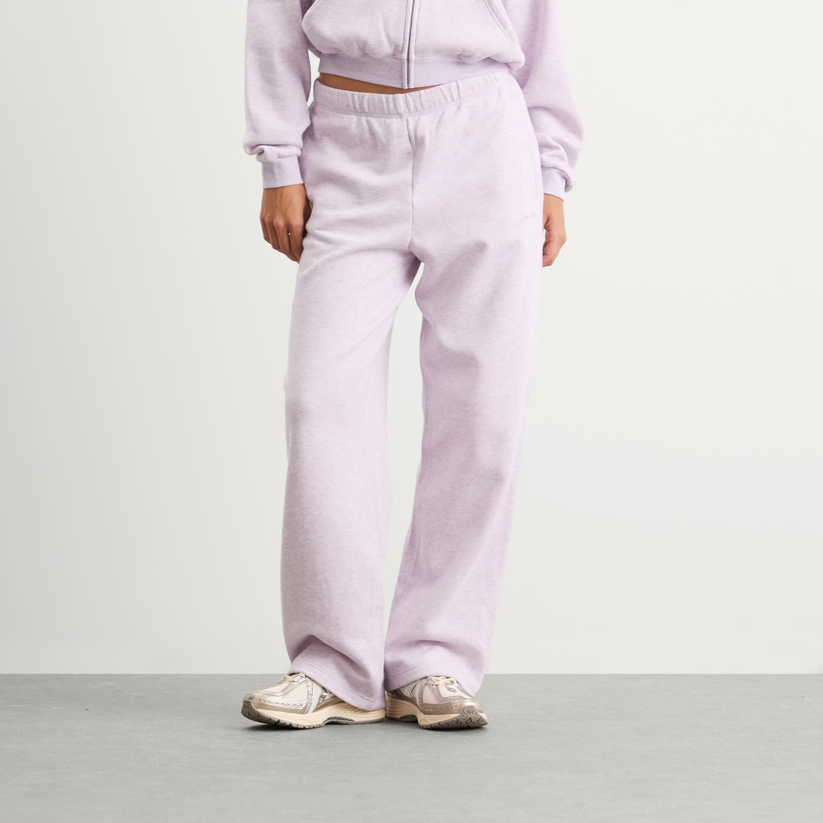 SKIMS Cotton Fleece Straight Leg Pant - 2
