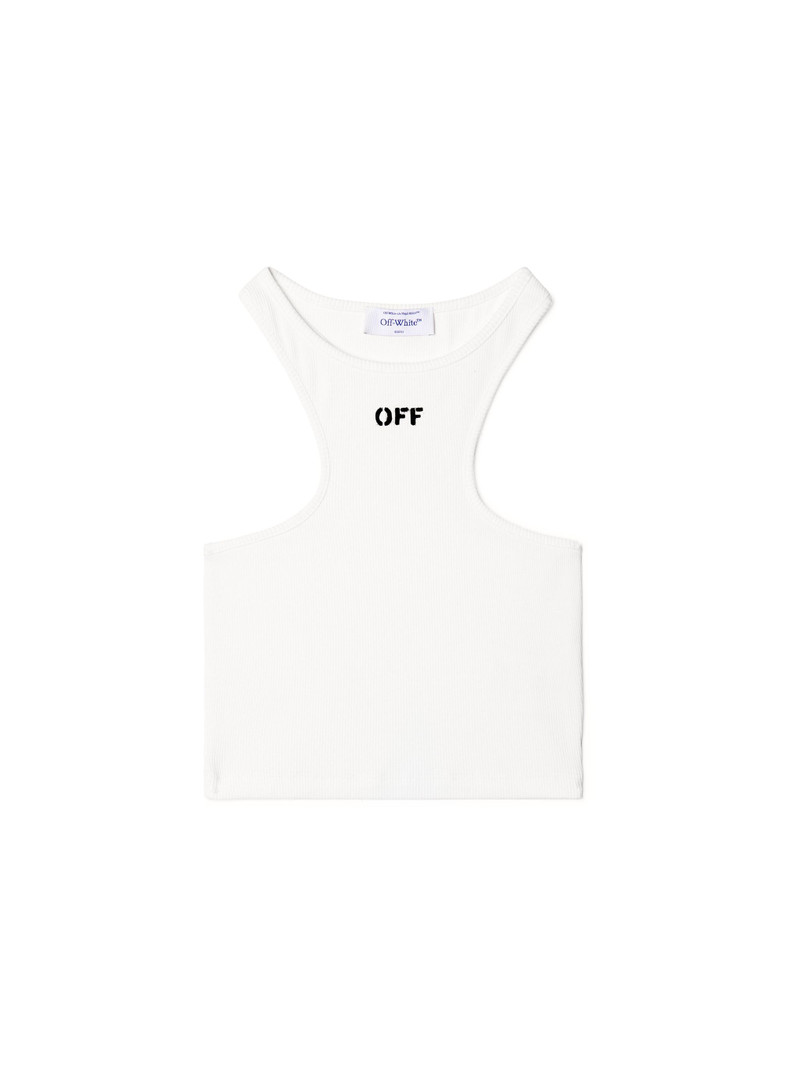 Off Stamp Rib Rowing Top - 1