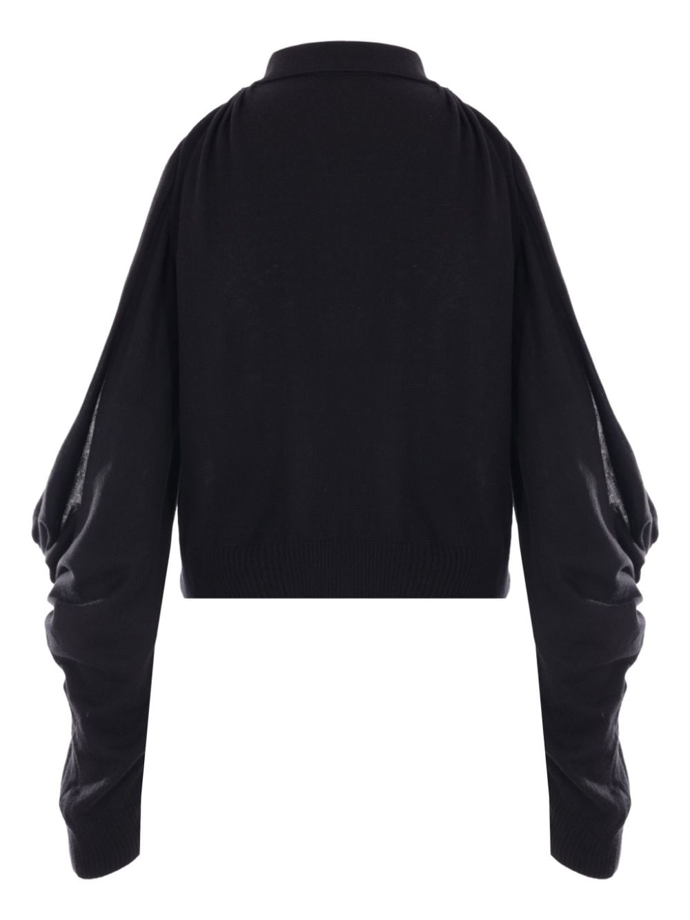 cut-out polo top - 2