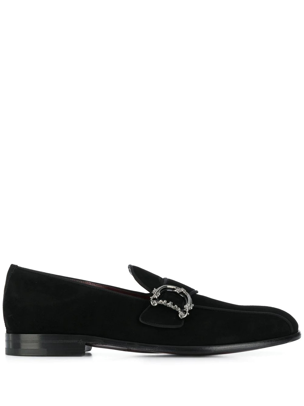 Leonardo velvet loafers - 1