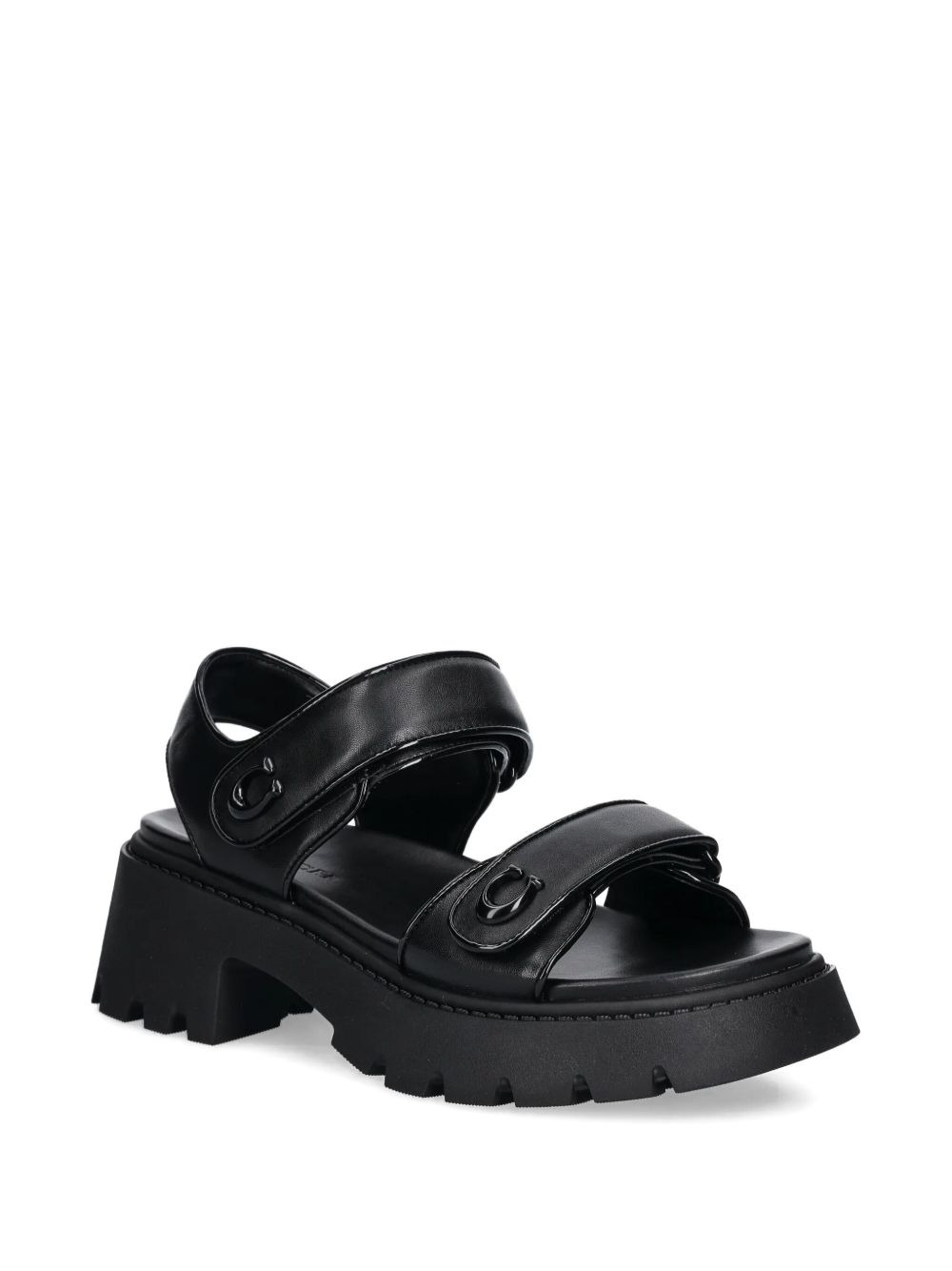 25mm Brynn logo-plaque chunky sandals - 2
