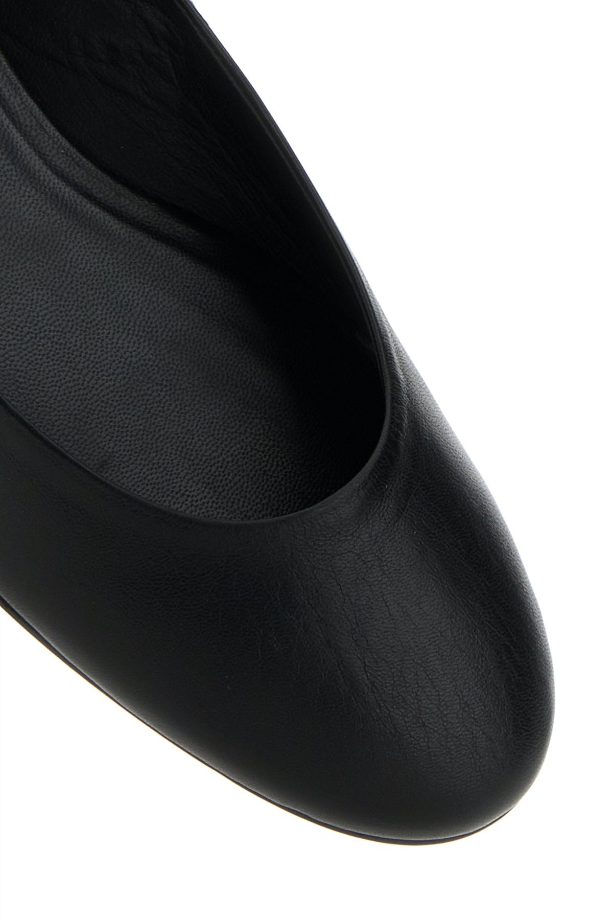 Black leather Cloè slippers - 4