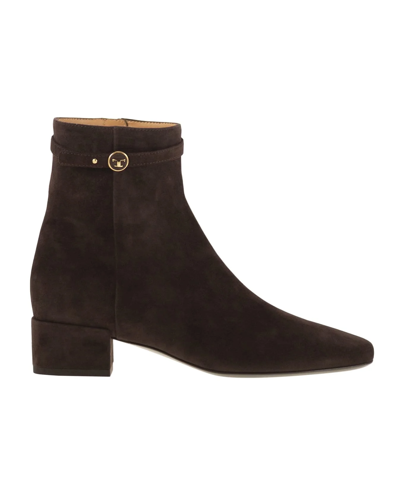 Suede Ankle Boots - 1