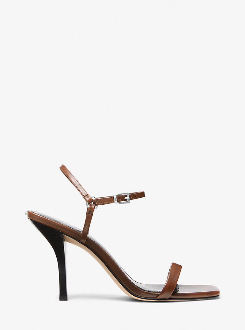 Selina Burnished Leather Sandal 3