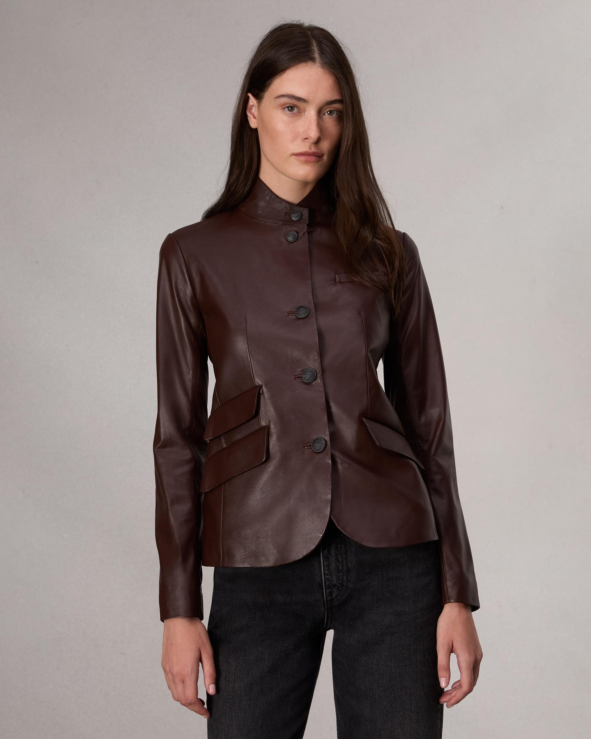 Slade Leather Blazer - 2