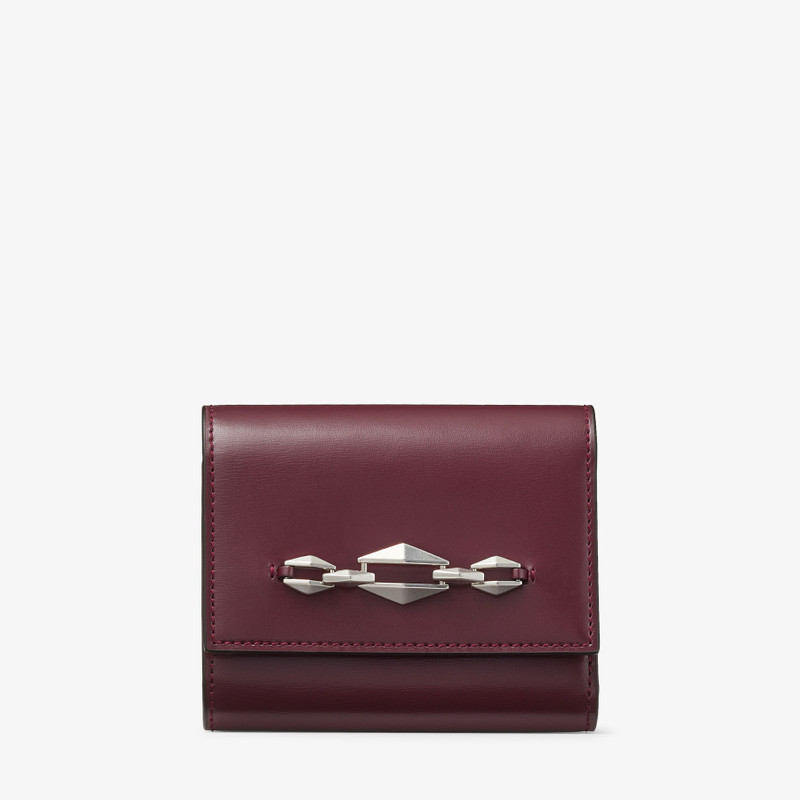 Marinda Garnet Leather Wallet - 1