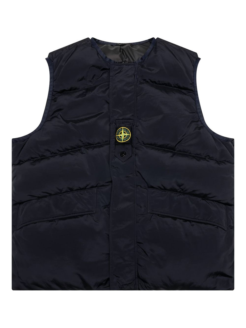 quilted reversible vest - 1