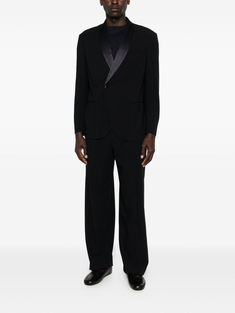 GIORGIO ARMANI shawl-collar suit outlook
