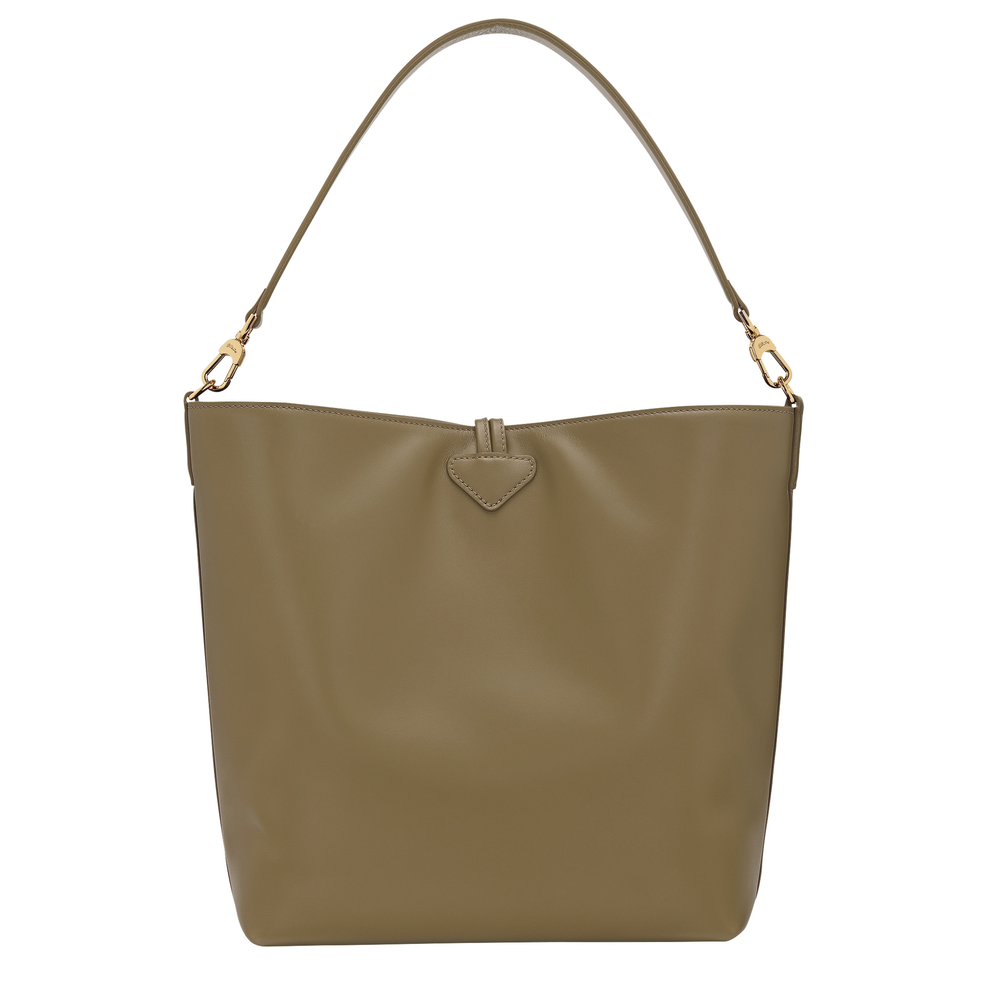 Le Roseau M Hobo bag Olive - Leather - 4