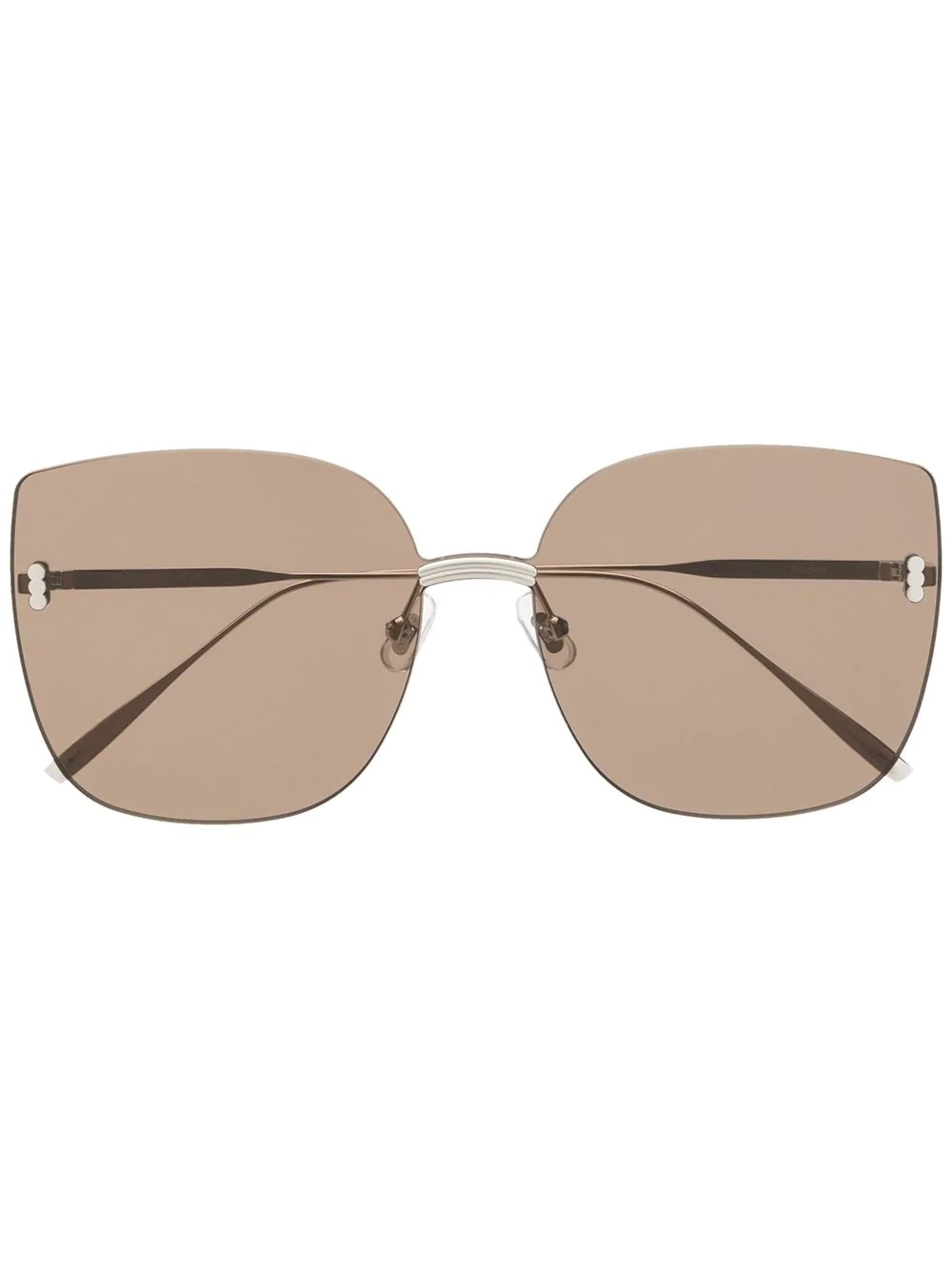 Modmo 02(BR) oversized-frame sunglasses - 1