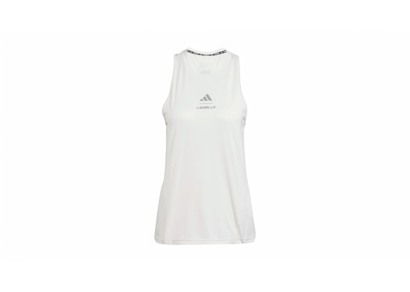 adidas Women's Les Mills Graphic Tank Top Chalk White - 1