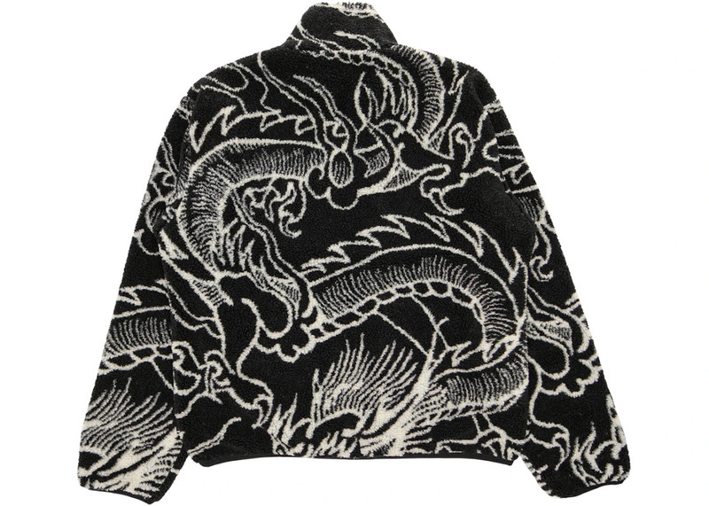 Stüssy Stussy Dragon Sherpa Jacket Black outlook