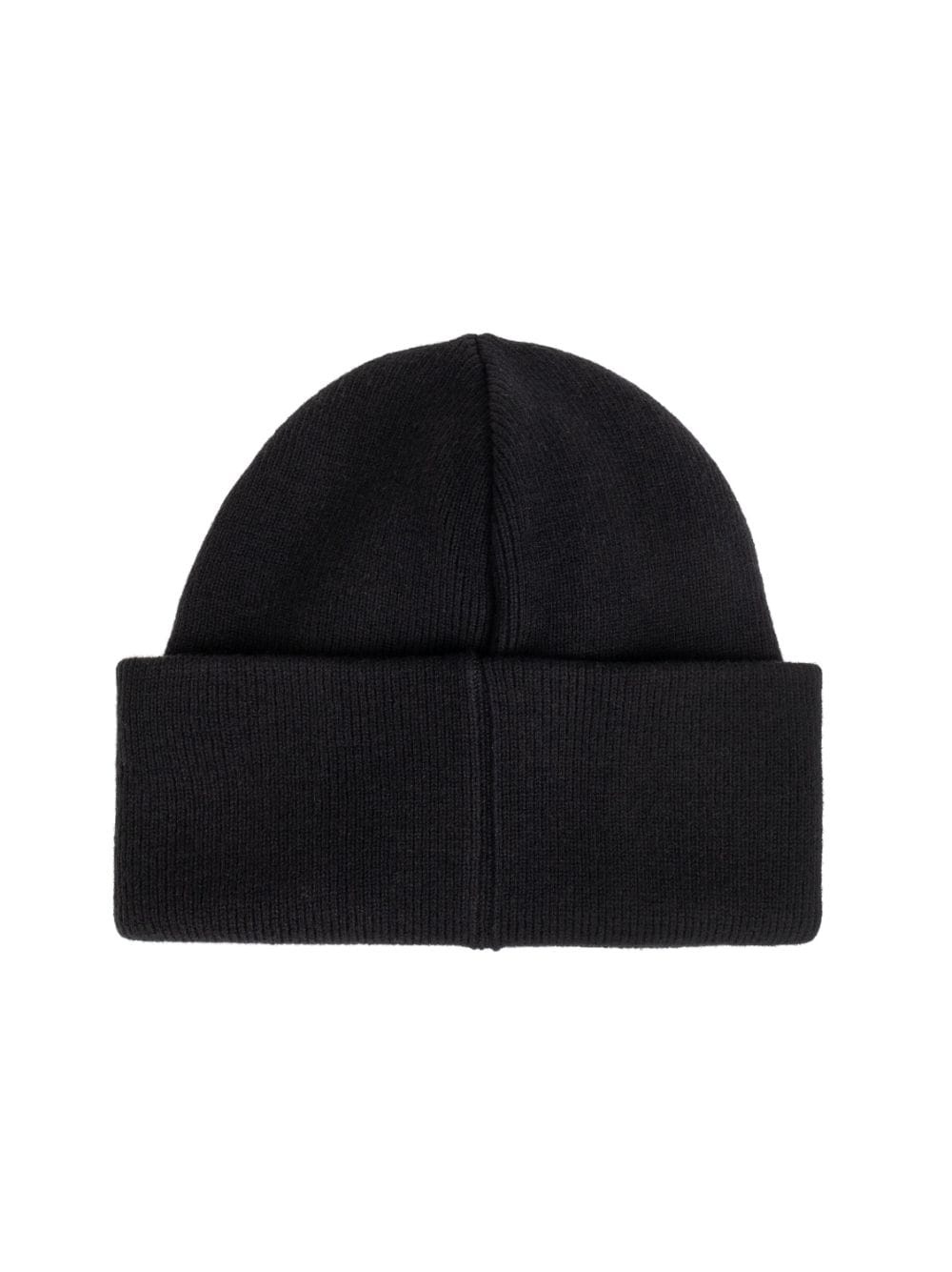 intarsia-knit logo beanie - 3