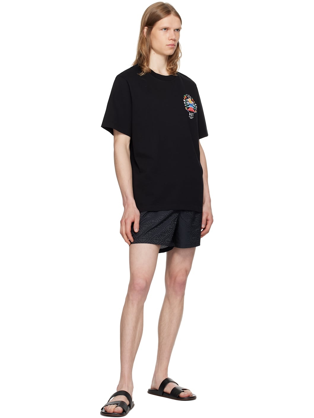 Black 'Casa Way' Mountain T-shirt - 4